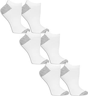 Soft Cushioned No Show Socks for Women, Multi Pack