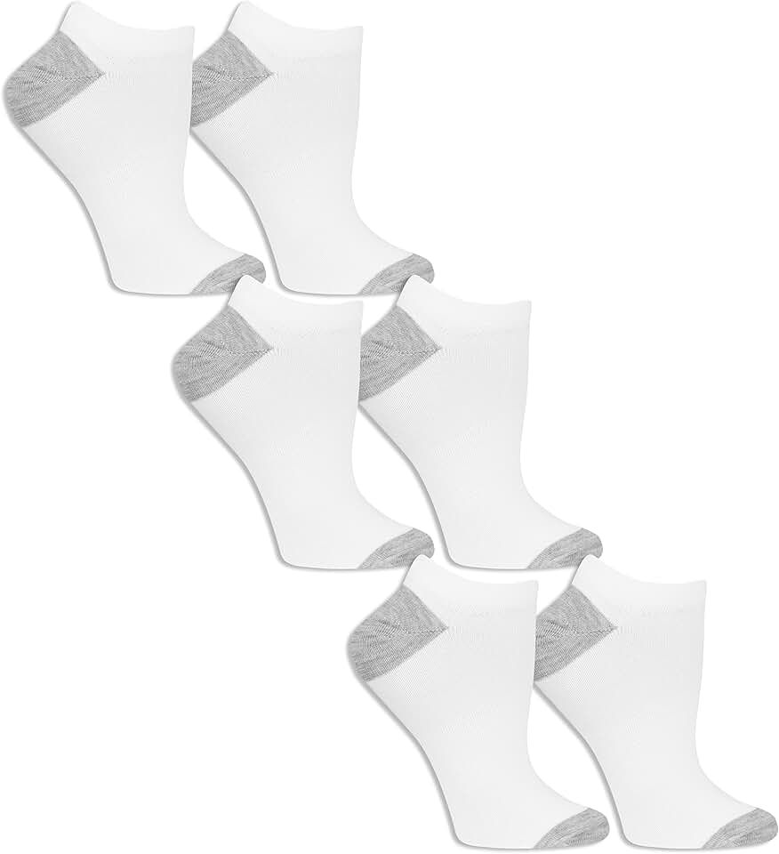Soft Cushioned No Show Socks for Women, Multi Pack