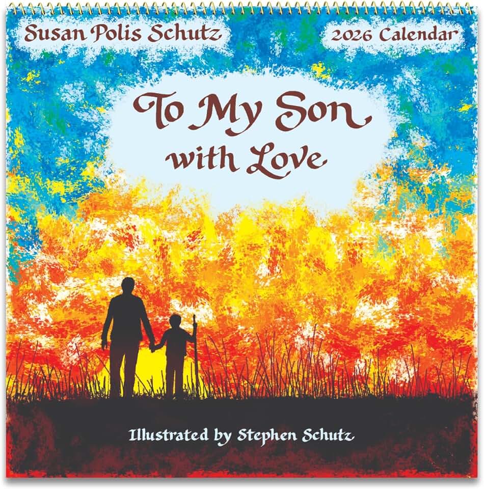 Wall Calendar for Son with Love, 12 x 12 inches