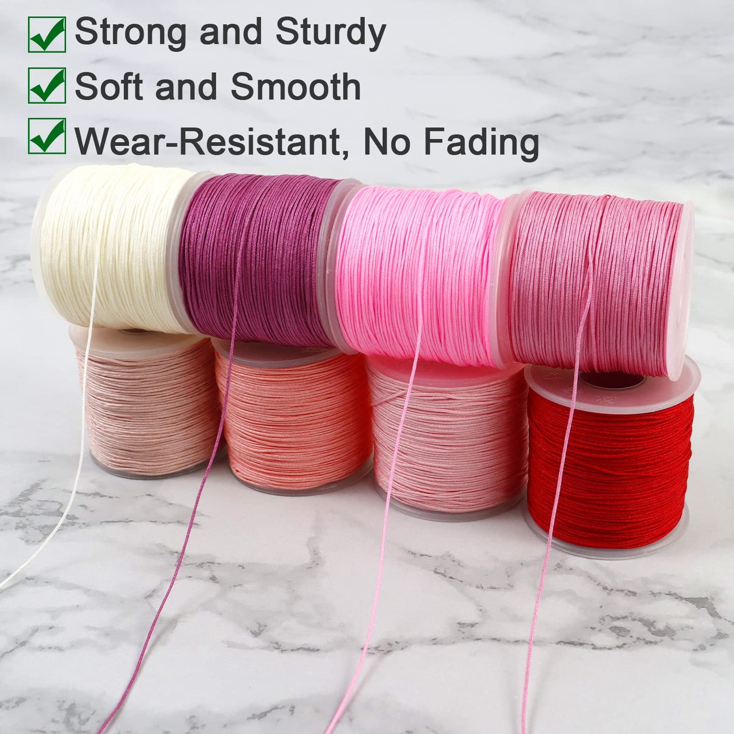Nylon String for Jewelry Making and Crafts 131 Yards