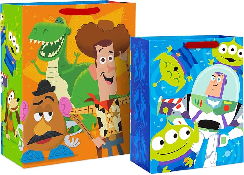 Toy Story Gift Bags for Kids, 2 Sizes