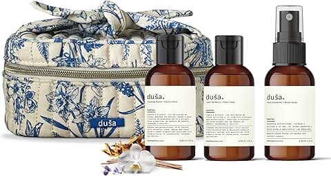 Santal Gift Set with Room Spray, Hand Cream, Soap, Pouch