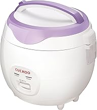 Electric Heating Rice Cooker in Violet and White