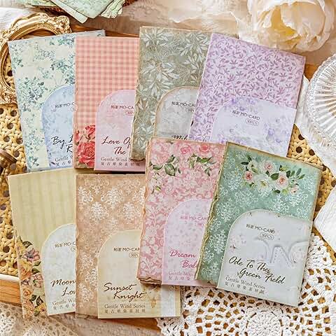 Vintage scrapbook paper for journaling and crafts