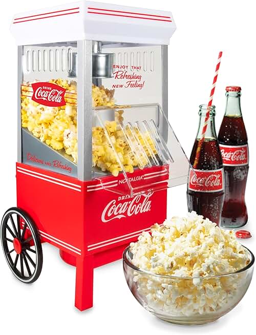 Vintage Hot-Air Popcorn Maker, Makes 12 Cups