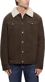 Men's Shank Buttons Trucker Jacket