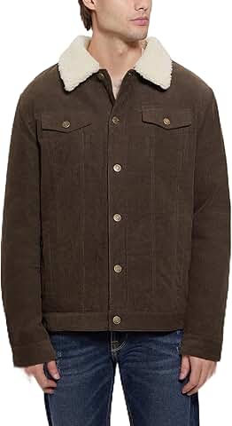 Men's Shank Buttons Trucker Jacket
