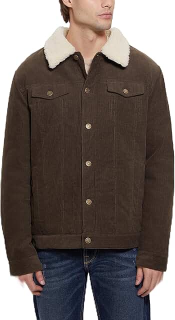 Men's Shank Buttons Trucker Jacket