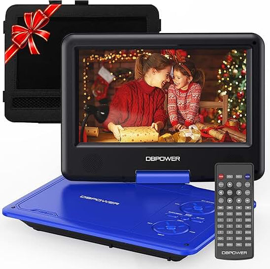 11.5" Portable DVD Player with 9" Swivel Screen