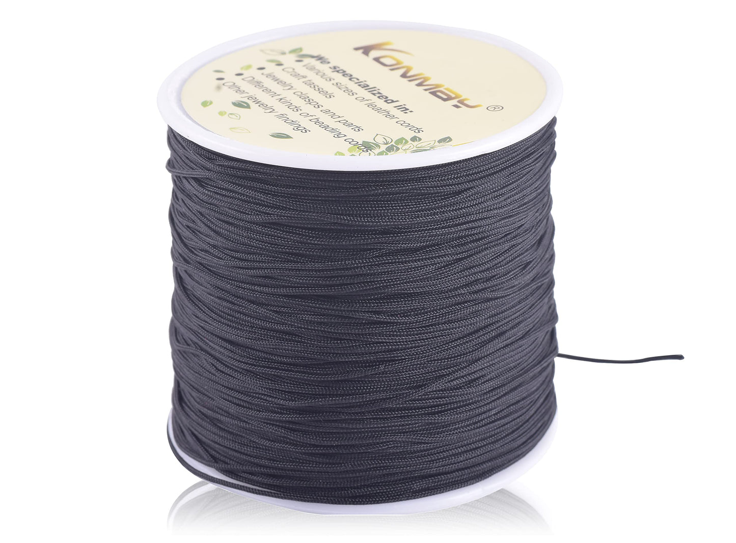 Strong 0.8mm Braided Nylon String for Jewelry and Crafts