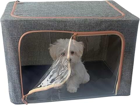 Foldable Pet Incubator with Oxygen Chamber and Blanket