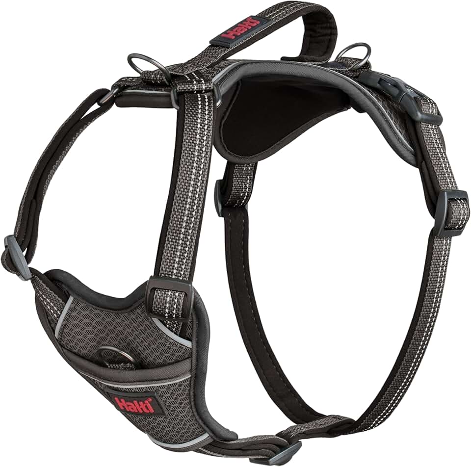 Comfortable Dog Harness with Handle and Reflective Features