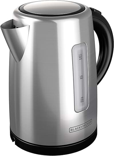 1.7L Stainless Steel Cordless Kettle