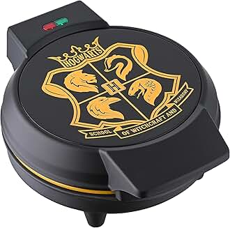 Harry Potter Round Waffle Maker with Crest Imprints
