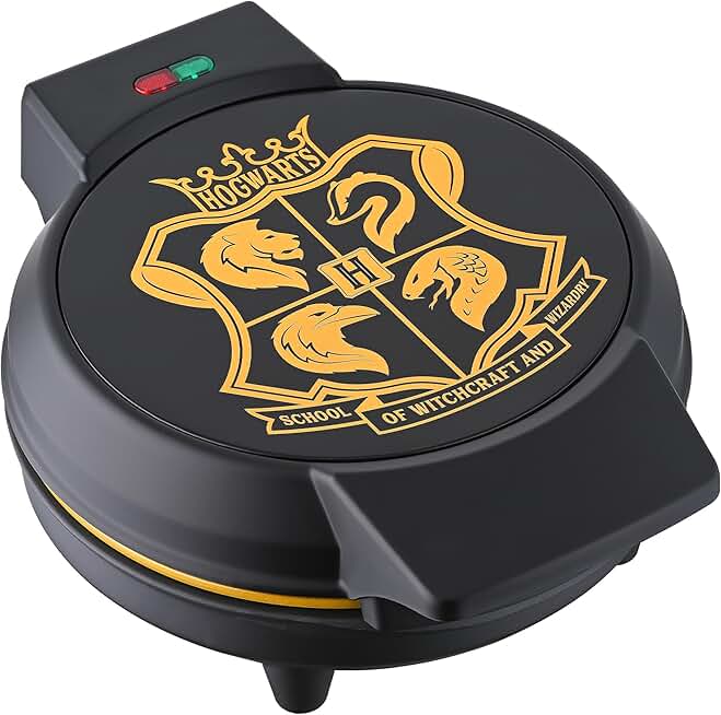 Harry Potter Round Waffle Maker with Crest Imprints