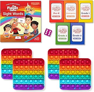 Sight Words Fidget Game for Kids Learning Activities