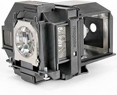 Replacement projector lamp with housing for various models