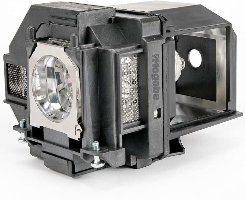 Replacement projector lamp with housing for various models