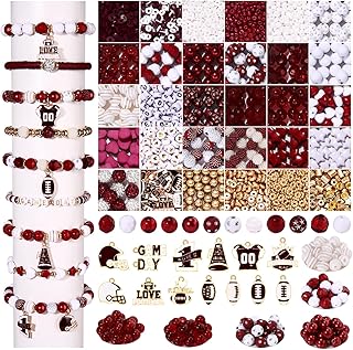 2200+ Game Day Beads for Bracelets and Crafts