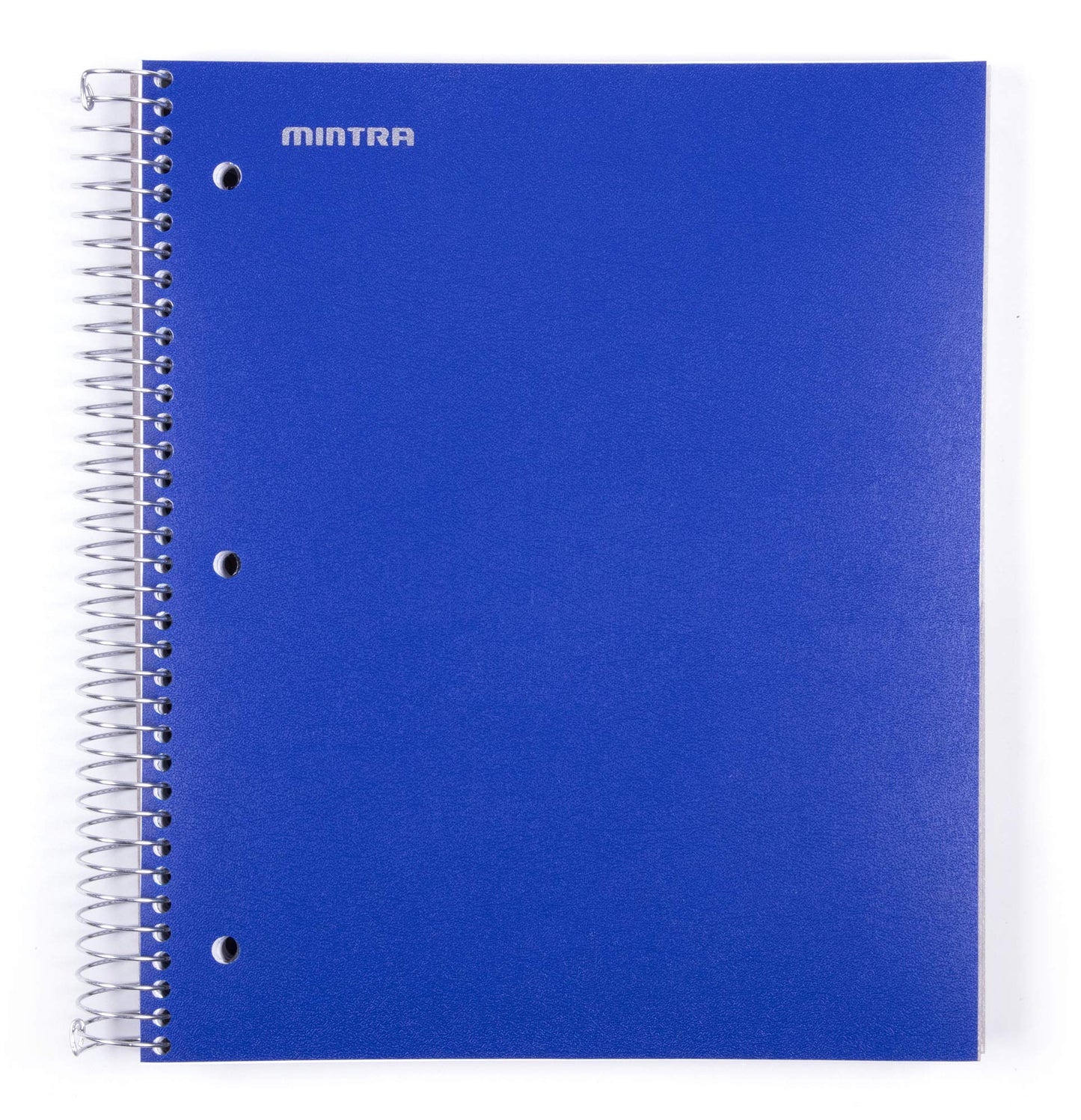 Durable 5-Subject Spiral Notebook, Blue