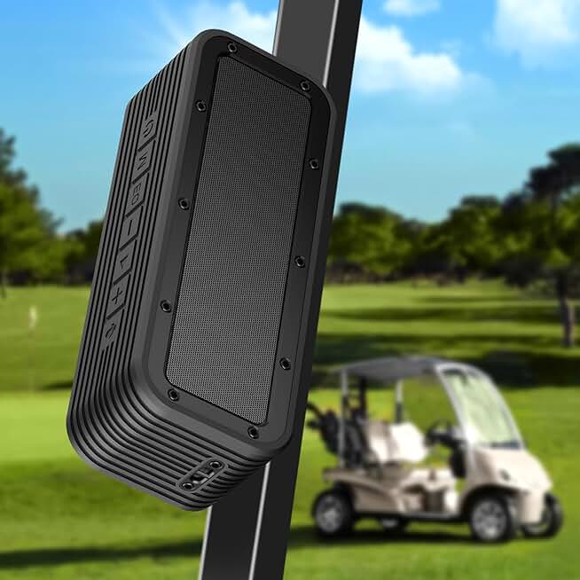 40W Bluetooth Golf Cart Speaker with Deep Bass