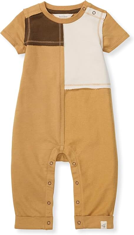 Colorblocked Organic Cotton Jumpsuit