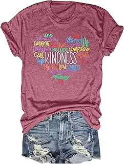 Women's Short Sleeve Kindness Teacher T-Shirt