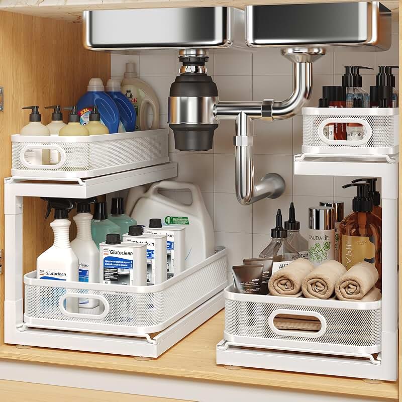 Set of 3 Large Storage and Organization Drawers