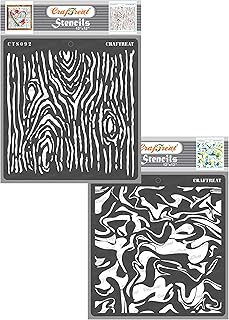 Reusable Wall Stencils for Painting, 2 Pieces
