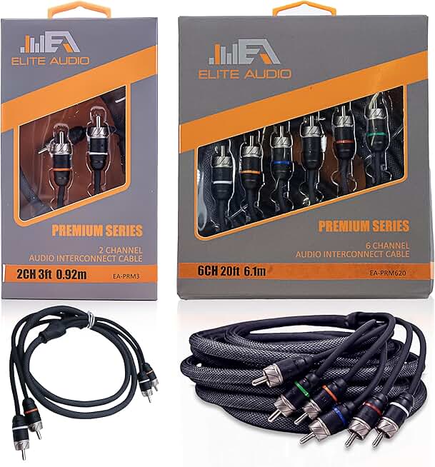 Premium RCA Install Package for Car Audio