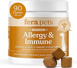 Dog Allergy Chews for Skin and Gut Support