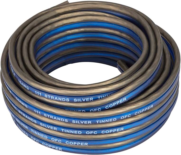20 ft 16 AWG speaker wire