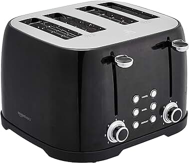 4-Slice Toaster with 6 Browning Settings