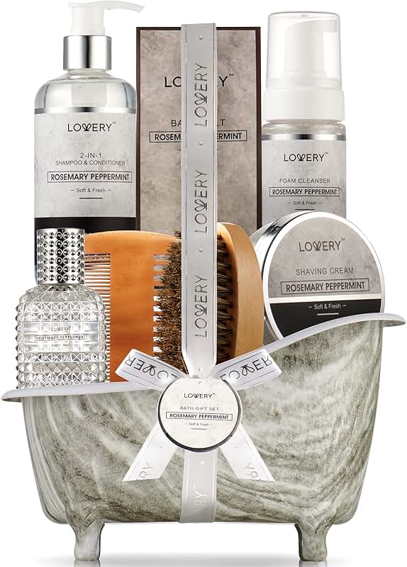 Birthday Bath and Body Gift Basket for Him