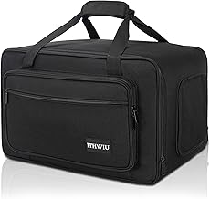 Black carrying bag with thick sponge for 8-inch speaker cabinets