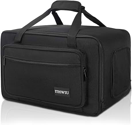 Black carrying bag with thick sponge for 8-inch speaker cabinets