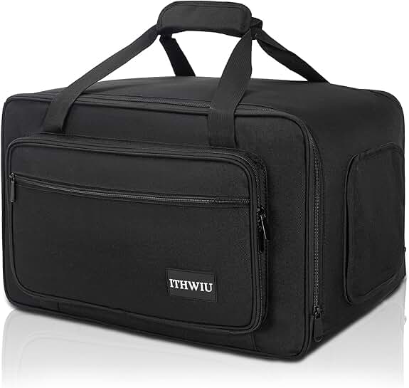 Black carrying bag with thick sponge for 8-inch speaker cabinets