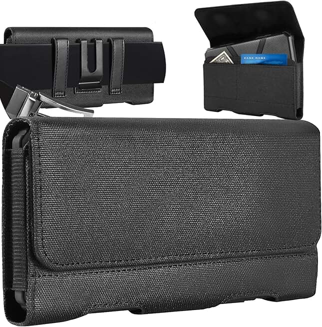Nylon Belt Clip Case for Galaxy S23 Ultra and More
