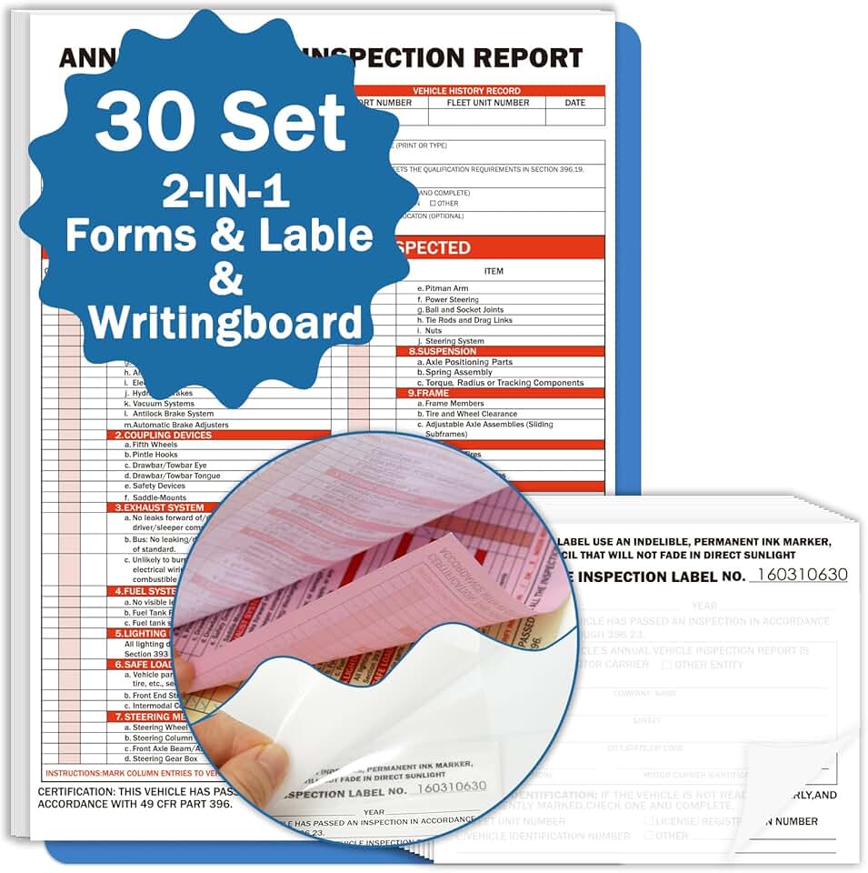 30-Set Form and Label Organization Kit