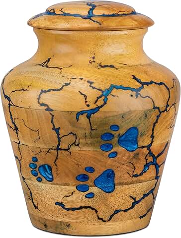 Wooden Pet Urns for Dogs and Cats Ashes