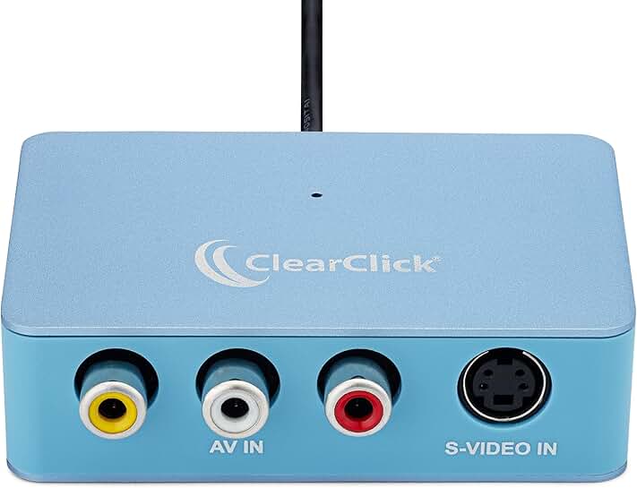 USB Video Capture Device for AV and RCA Inputs