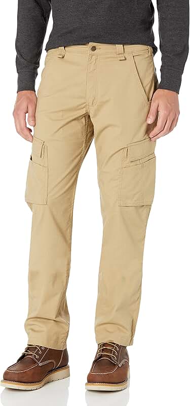 Men's Relaxed Straight Ripstop Cargo Pants