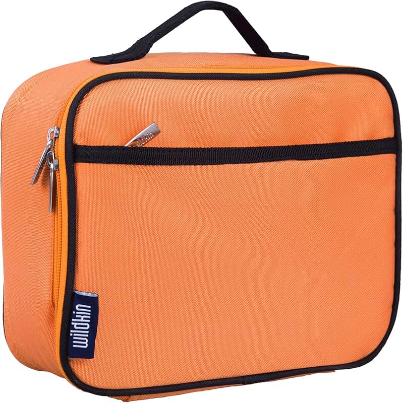 Durable Insulated Lunch Box for Kids in Bengal Orange