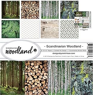 Scandinavian Woodland Scrapbook Collection Kit