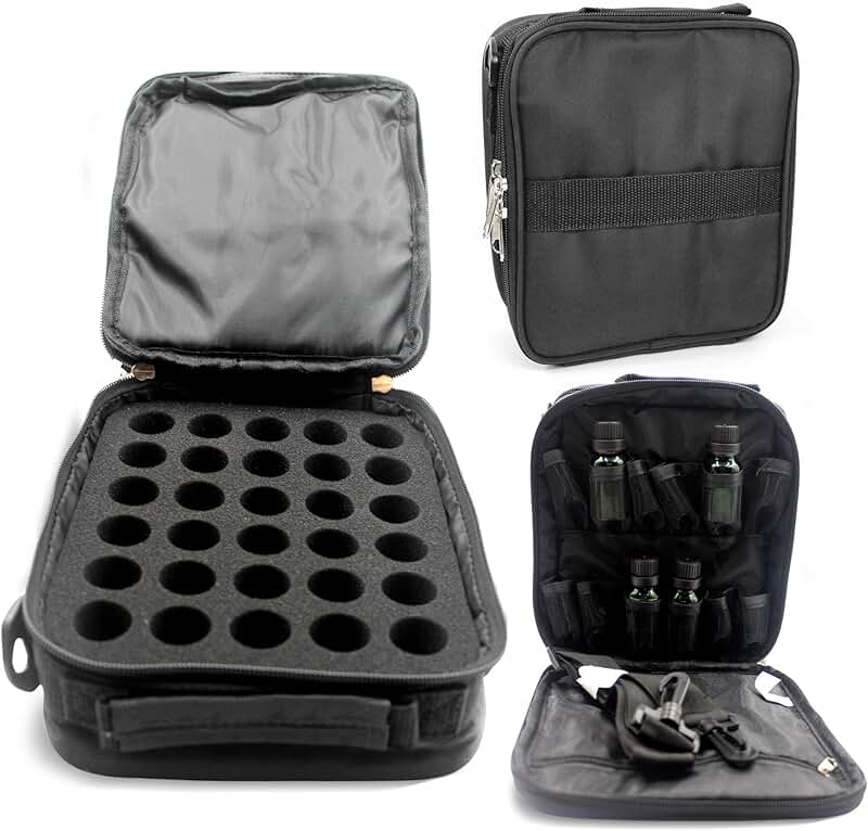 Versatile Essential Oil Storage Case for 42 Bottles