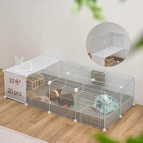 Large Guinea Pig Cage with Lid and Liner