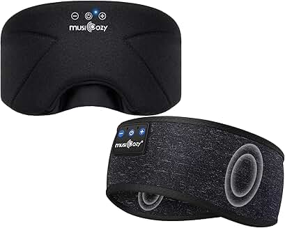 Wireless Sleep Headphones with Eye Mask and 14H Playtime
