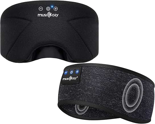 Wireless Sleep Headphones with Eye Mask and 14H Playtime