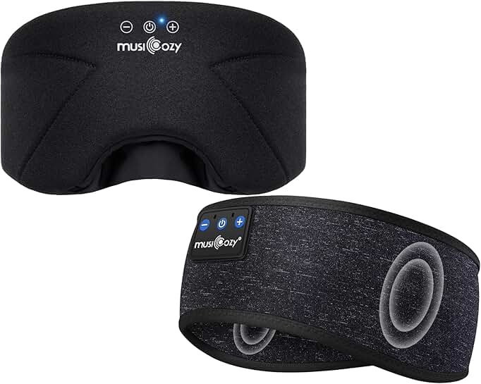 Wireless Sleep Headphones with Eye Mask and 14H Playtime