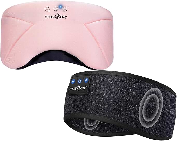 Wireless Sleep Headphones with Eye Mask and 14H Playtime
